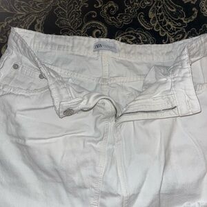 Zara Bright White Jeans